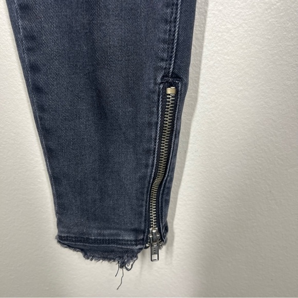 RtA Road to Awe Mila Pull On Jeans Jeggings Zippers Stretch Womens Small - Picture 6 of 14